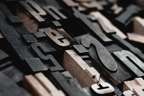 A jumble of old type